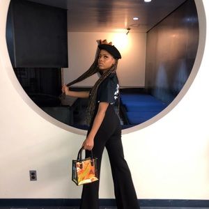 Black FashionNova Versatile Jumpsuit